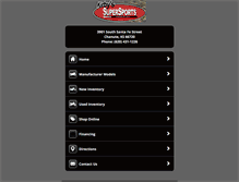 Tablet Screenshot of kirbyssupersports.com